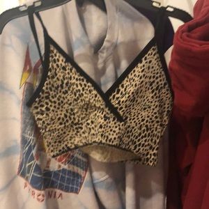 Cheeta print amara tank